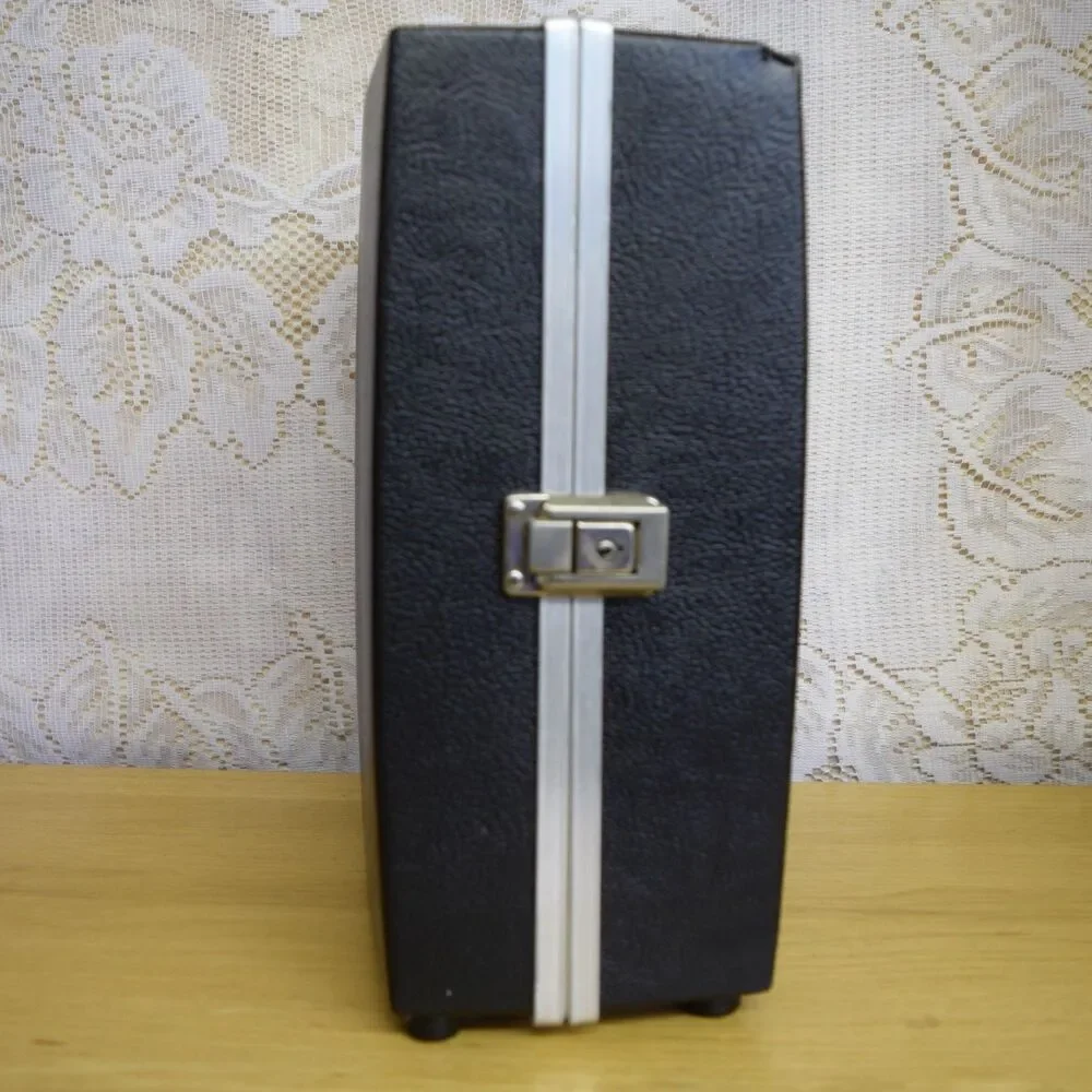 MCM 1960s Travel Bar Hard Shelled Case Bartenders Kit Cups Made in Japan Vintage